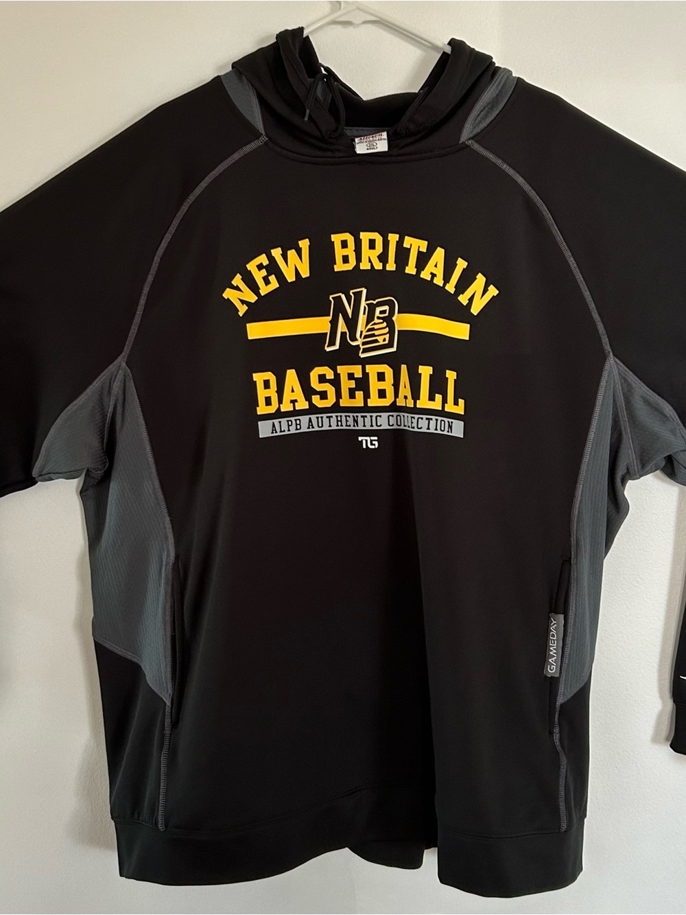 New Britain Bees Hoodie - Vintage ALPB minor league baseball